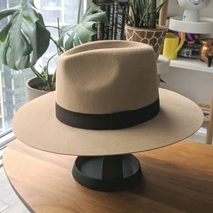 Custom Rabbit Fur Felt Fedora